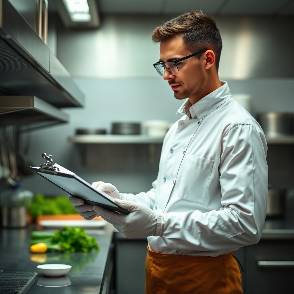 Rapport d'intervention en cuisine professionnelle