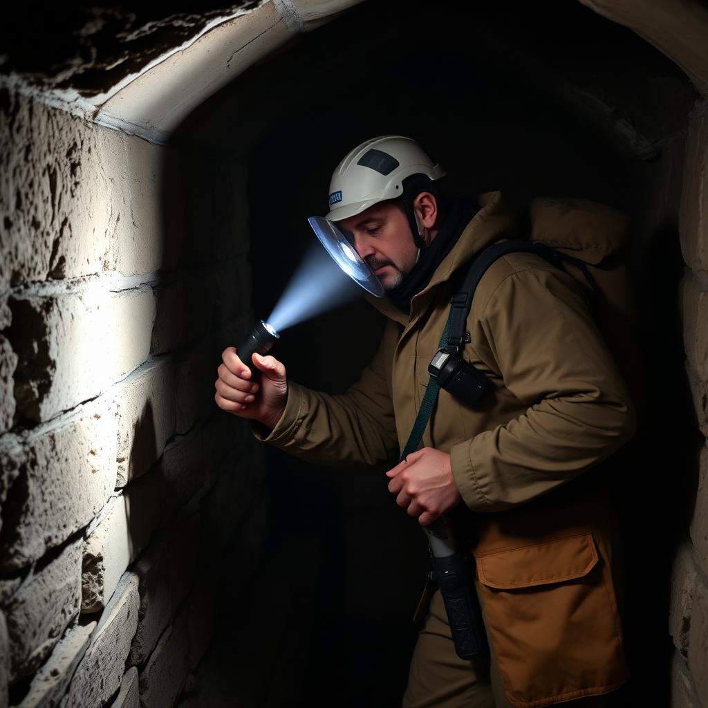 Inspection d'une cave à Paris